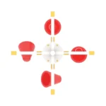 Baldes Acuaticos Cuadruples - Image 3